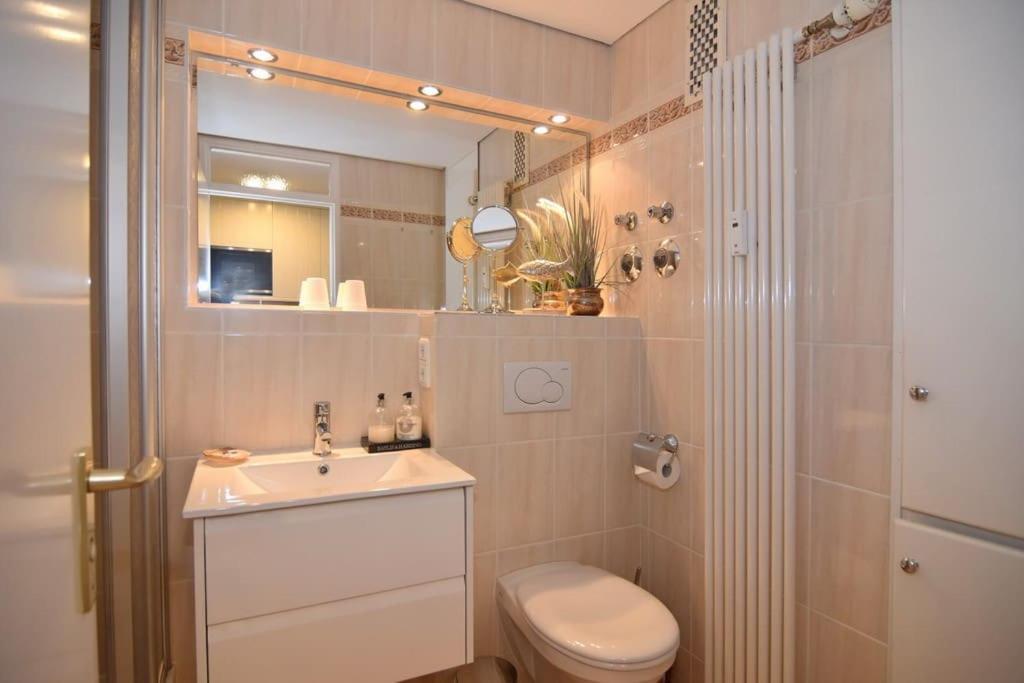 Appartement Nordmuschel In เวสเทอร์แลนด์ ภายนอก รูปภาพ